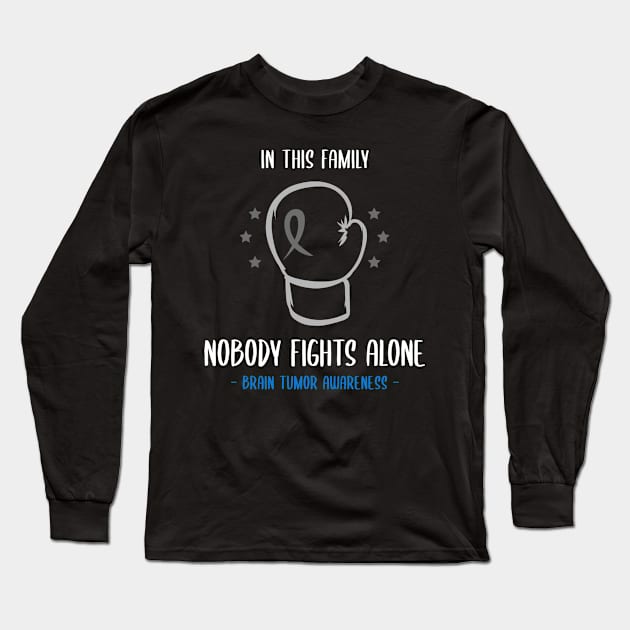 Brain Tumor Awareness Long Sleeve T-Shirt by Advocacy Tees